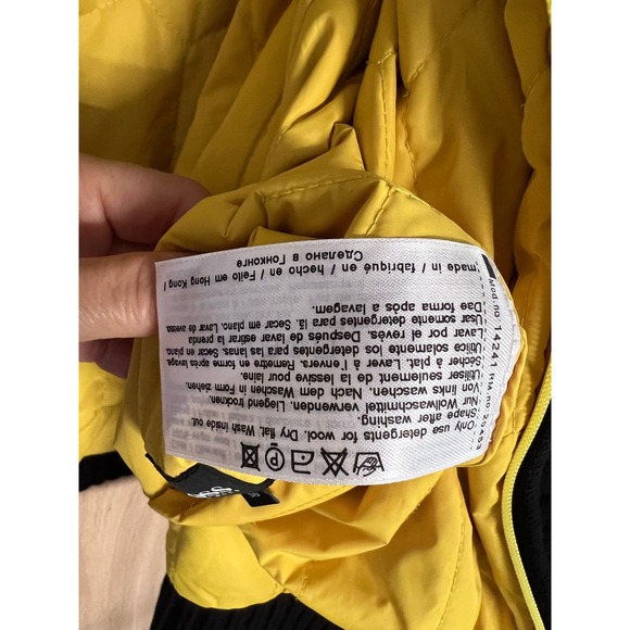 BOSS HUGO BOSS reversible puffer men’s knitted jacket - Picture 7 of 12